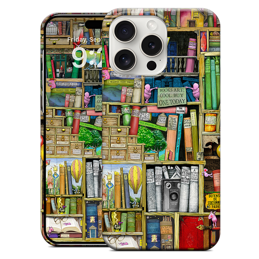 Bookshelf 2a iPhone Case