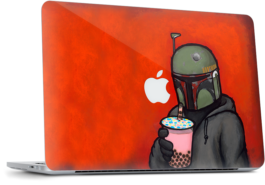 Boba MacBook Skin