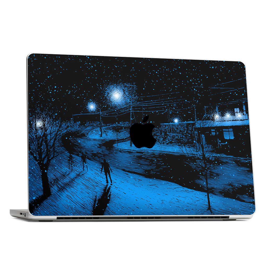 "i am a rabbit out of room" MacBook Skin