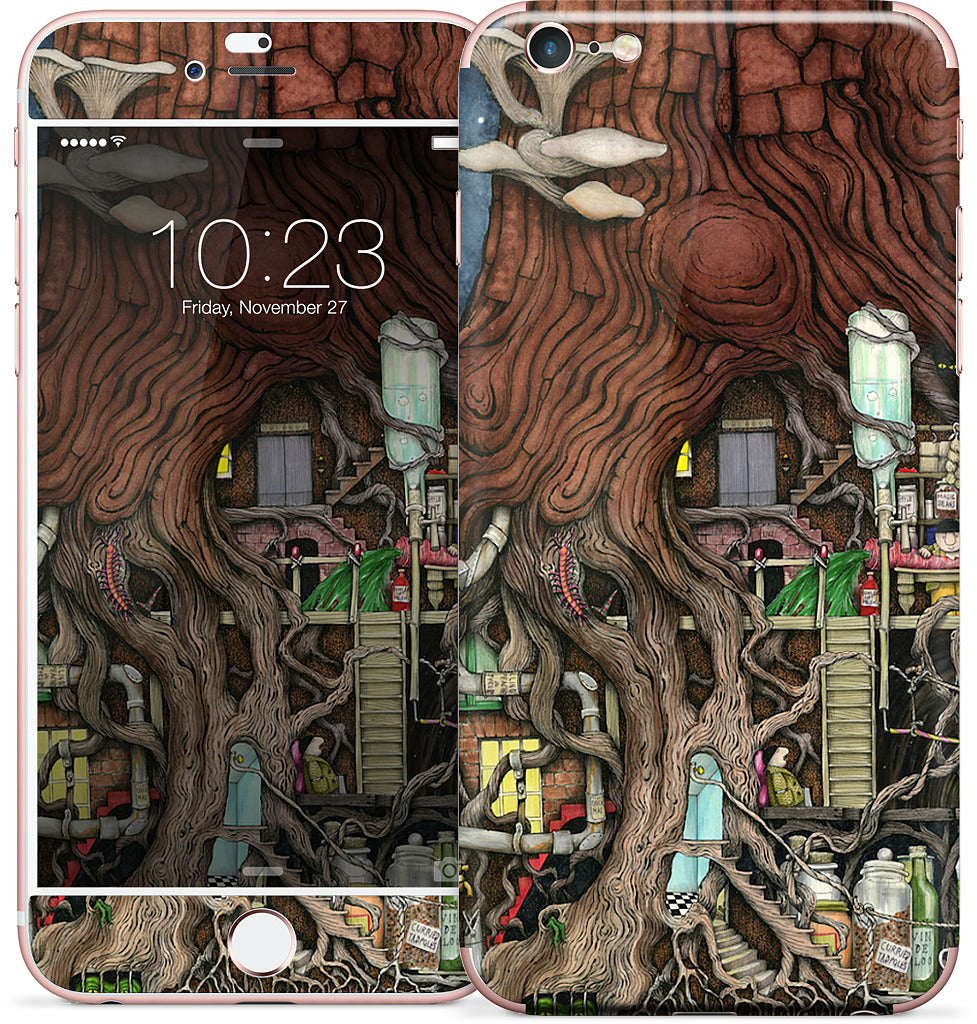 Back 2 Your Roots iPhone Skin
