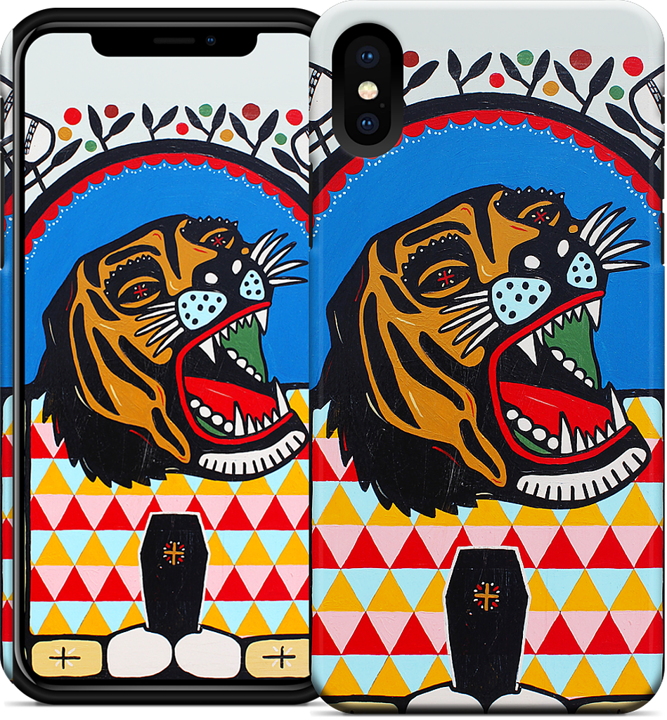 Tiger Coffin iPhone Case