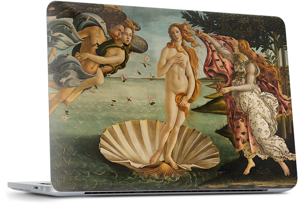 The Birth of Venus MacBook Skin