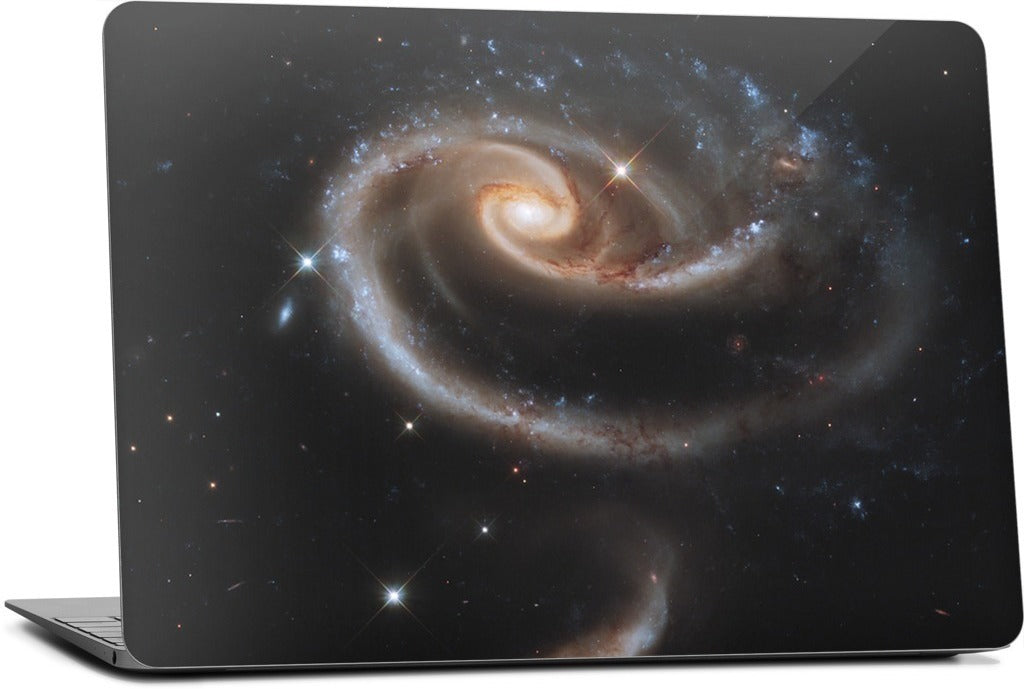 A Rose Of Galaxies MacBook Skin