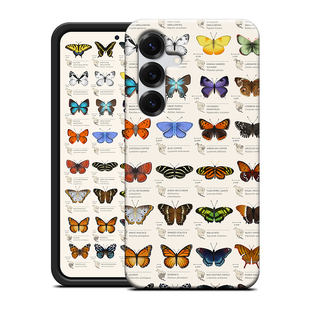 42 North American butterflies Samsung Case