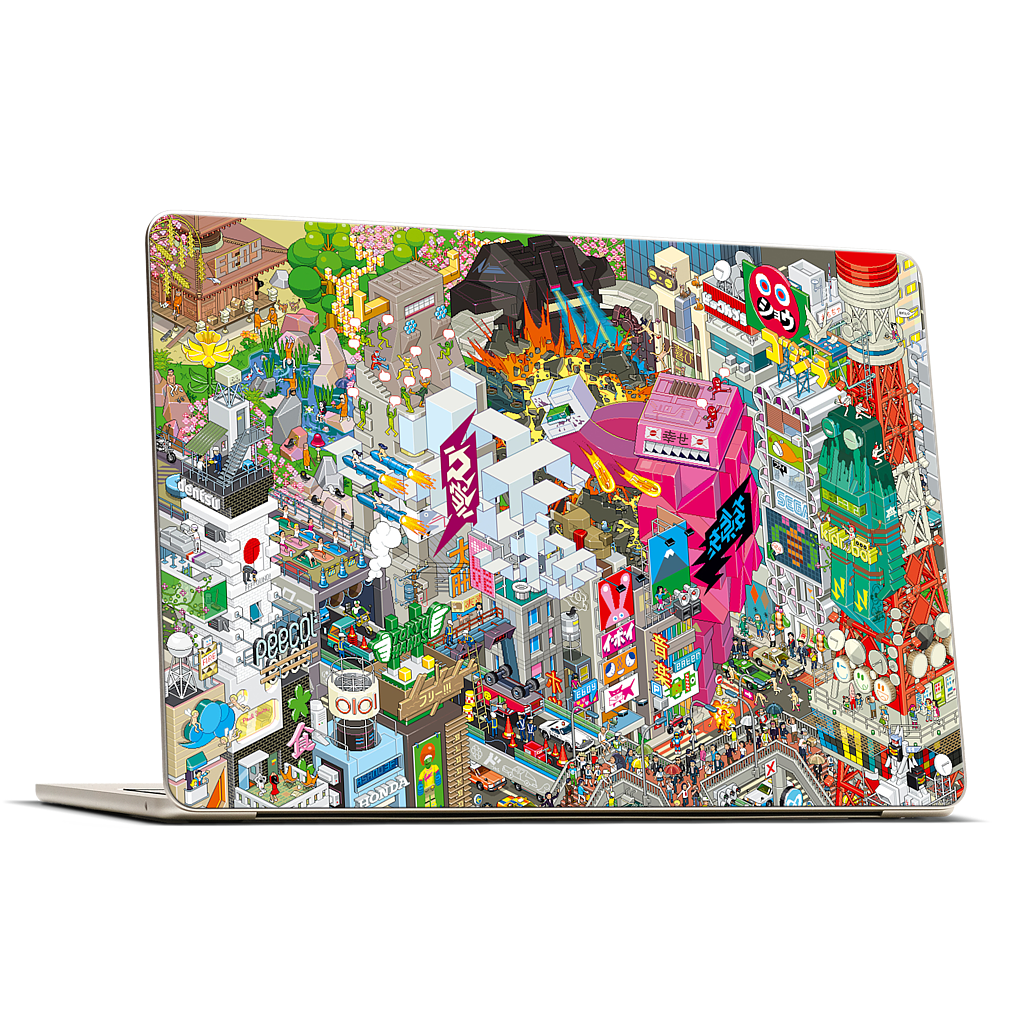Tokyo MacBook Skin