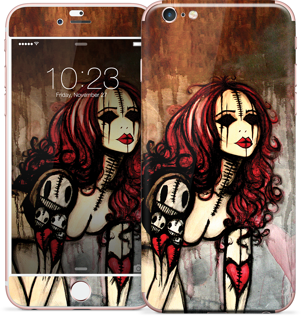 Devil Woman iPhone Skin