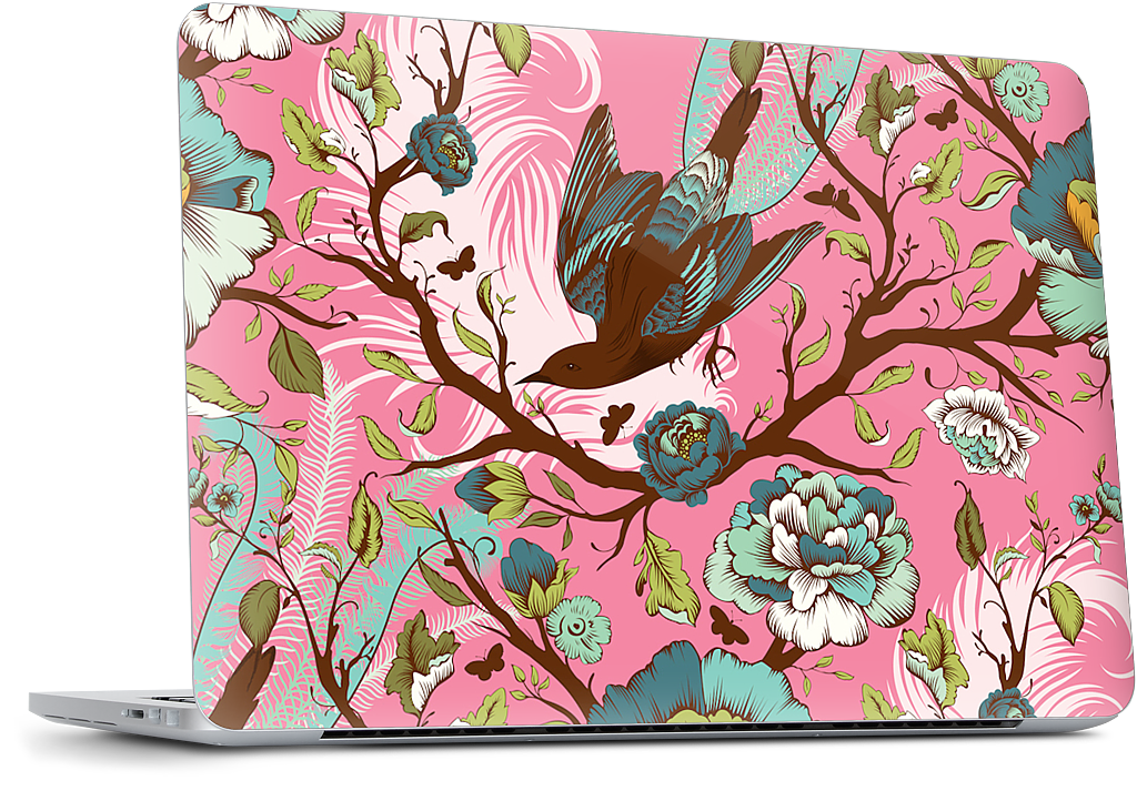 Tail Feathers MacBook Skin