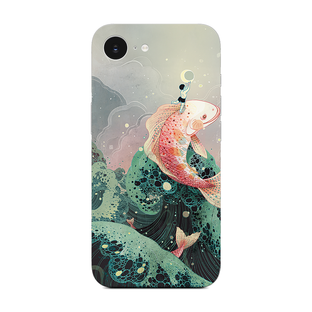 Mooncatcher iPhone Skin