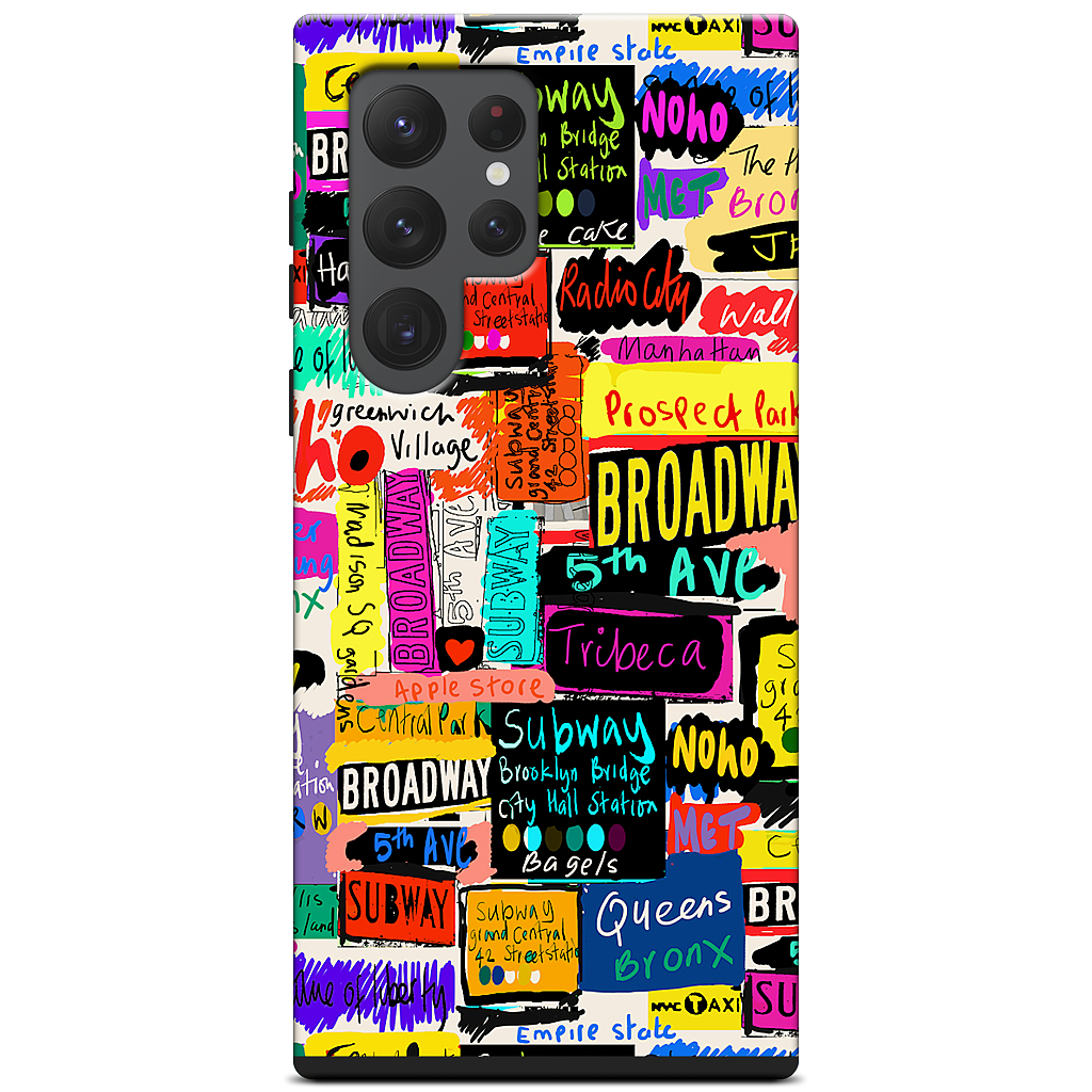NYC Words Samsung Case