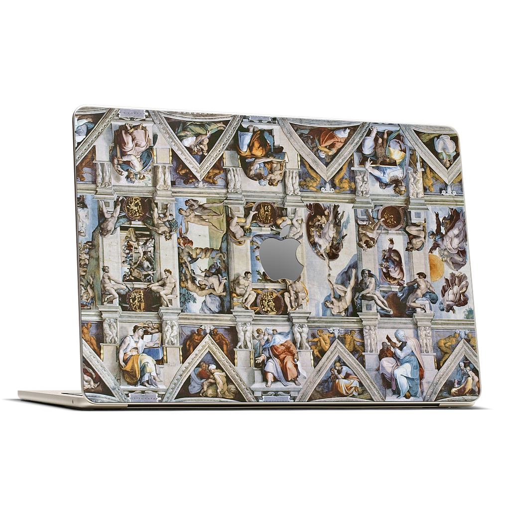 Cappella Sistina Ceiling MacBook Skin