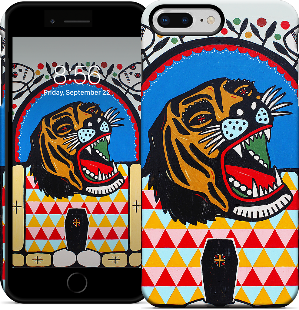 Tiger Coffin iPhone Case