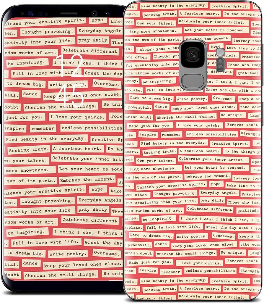 Happy Thoughts Samsung Skin