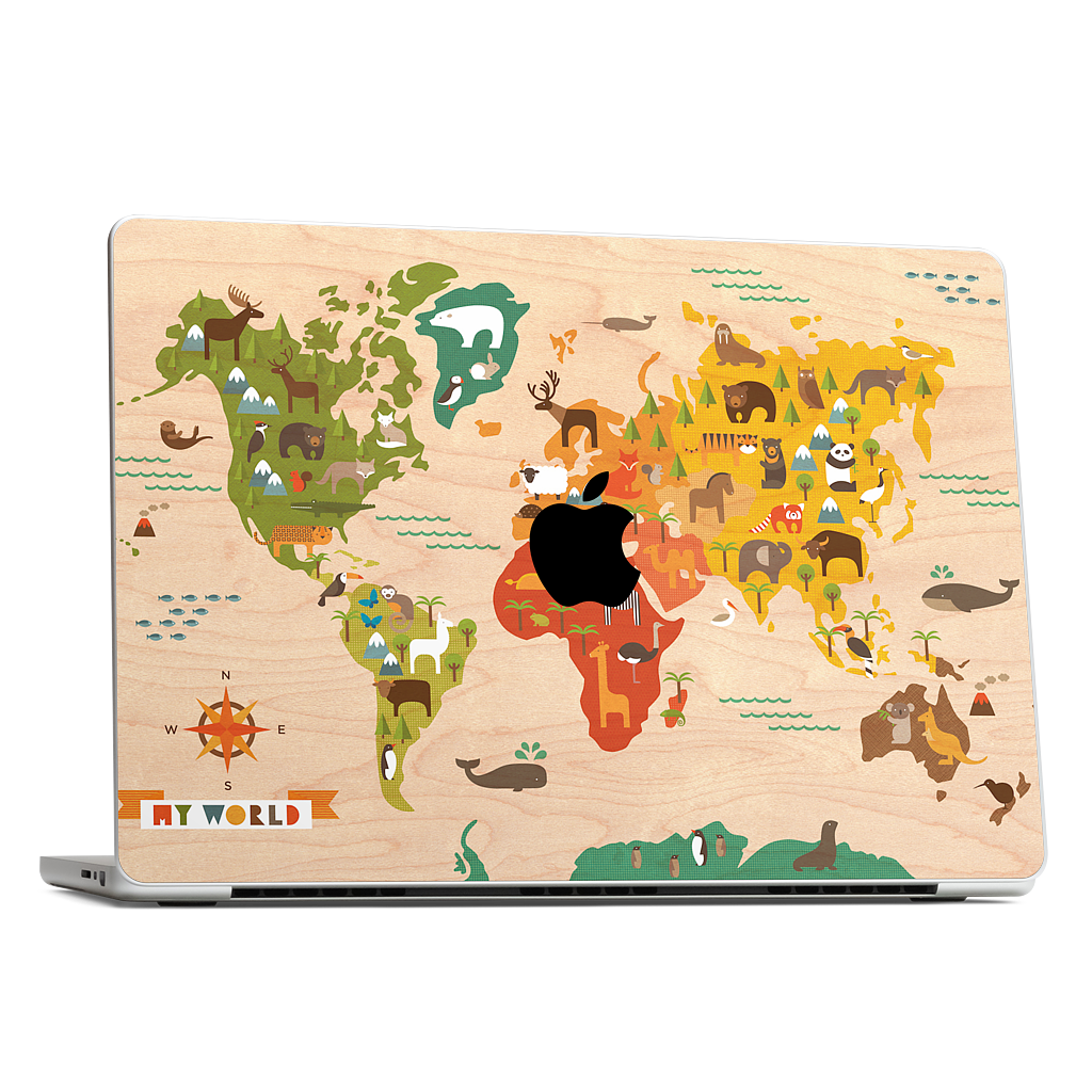 My World MacBook Skin