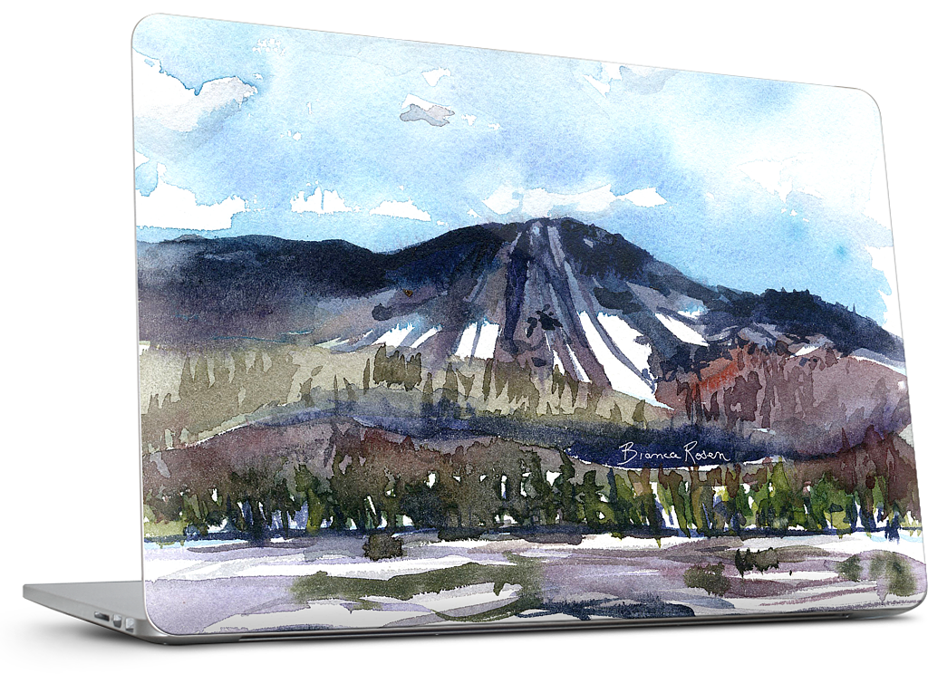 Ski Mountain MacBook Skin