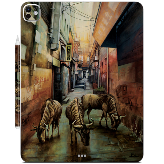 "Street of Three Beasts" -Levinson iPad Skin