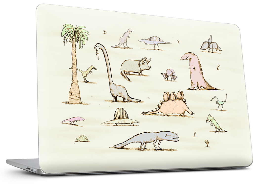 Dinosaurs MacBook Skin