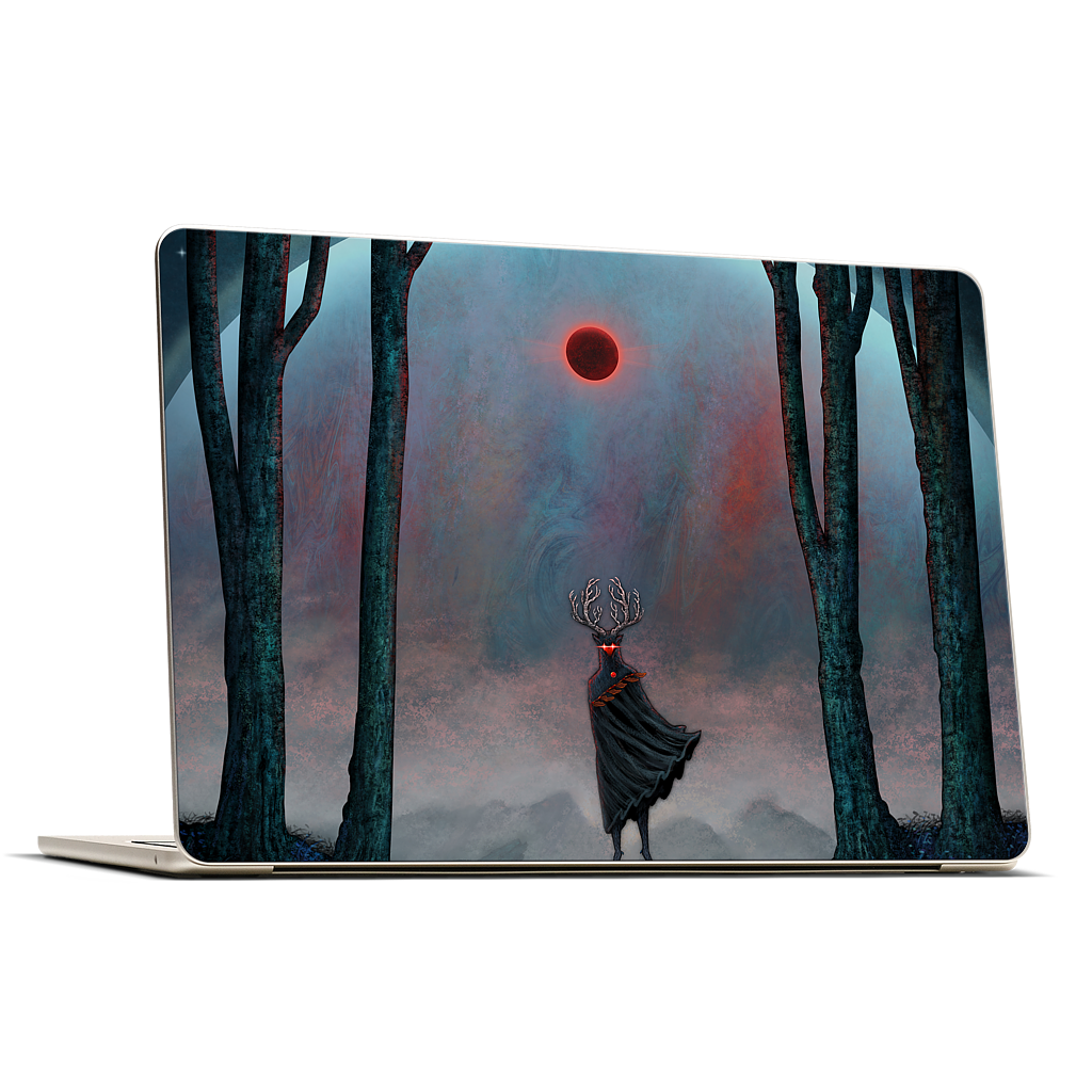 Omen Moon MacBook Skin