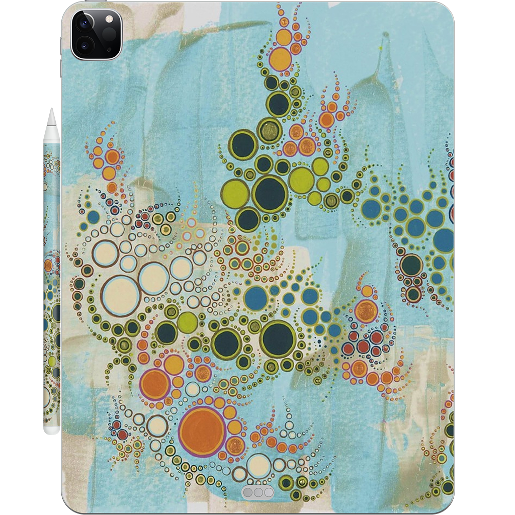 Untitled on Watercolor Paper #113 iPad Skin