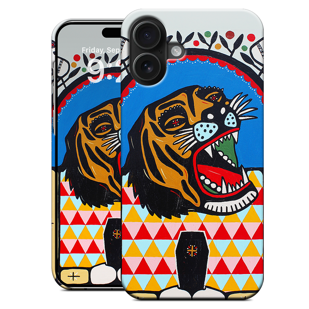 Tiger Coffin iPhone Case