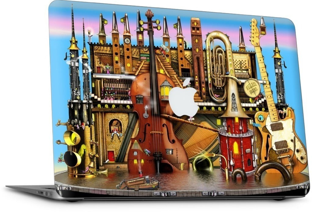 Music Castle MacBook Skin