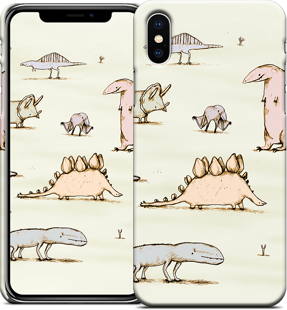 Dinosaurs iPhone Case