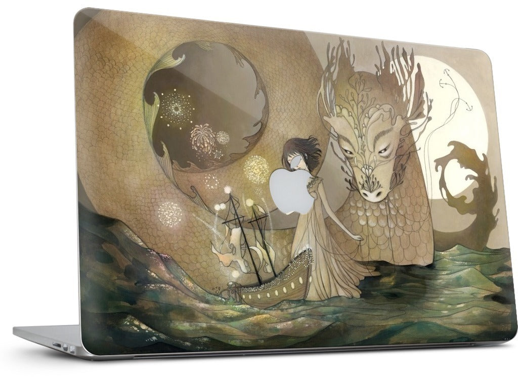 Water Dragon MacBook Skin