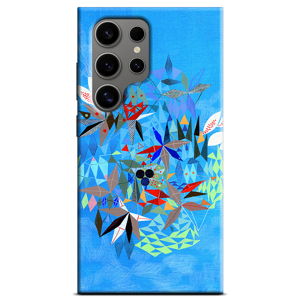 Triangle Cloud Samsung Case
