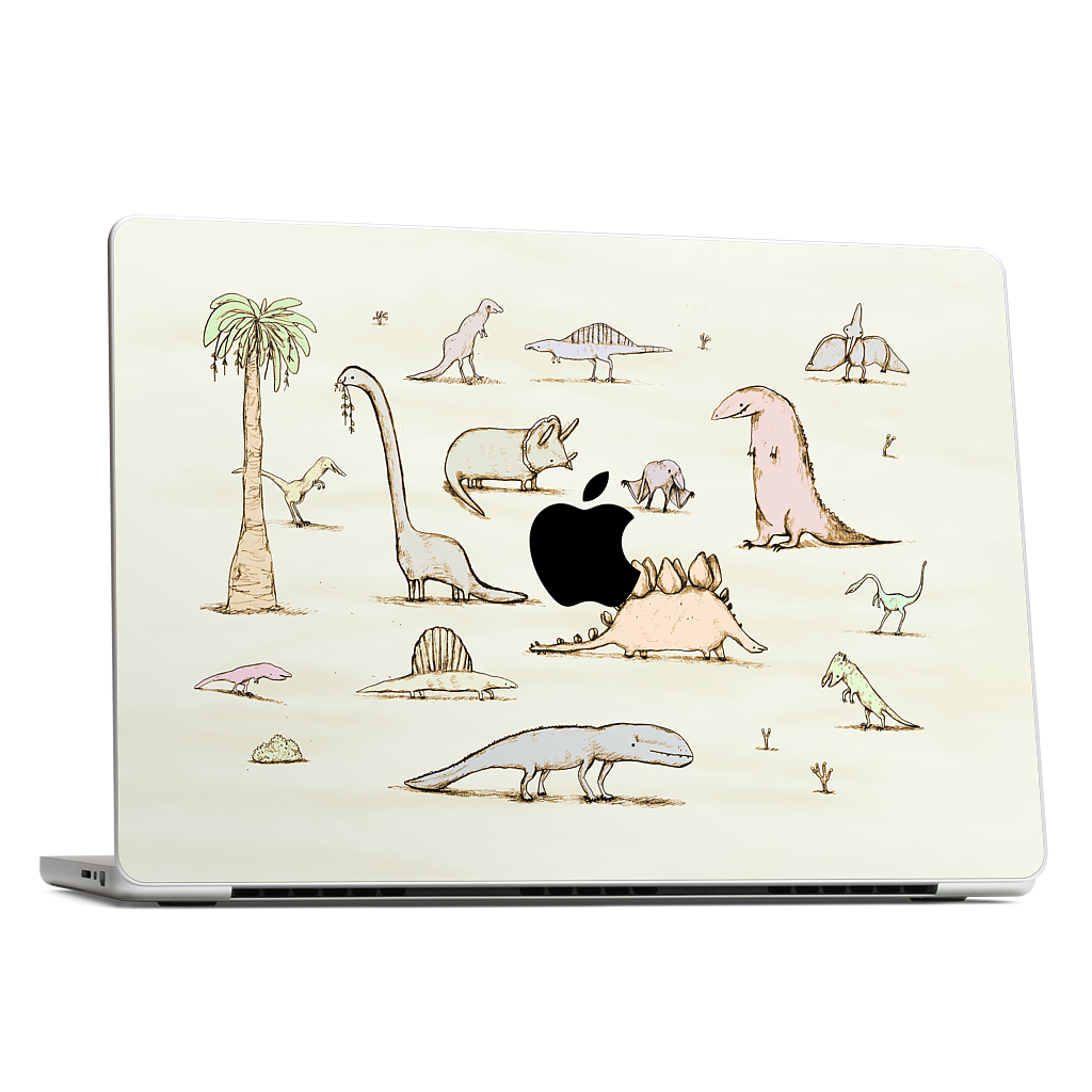 Dinosaurs MacBook Skin