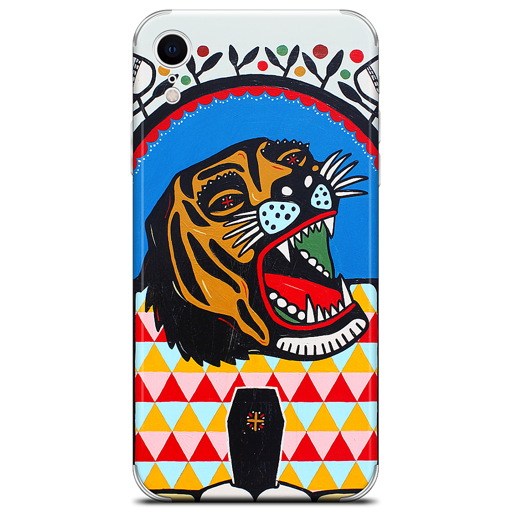 Tiger Coffin iPhone Skin