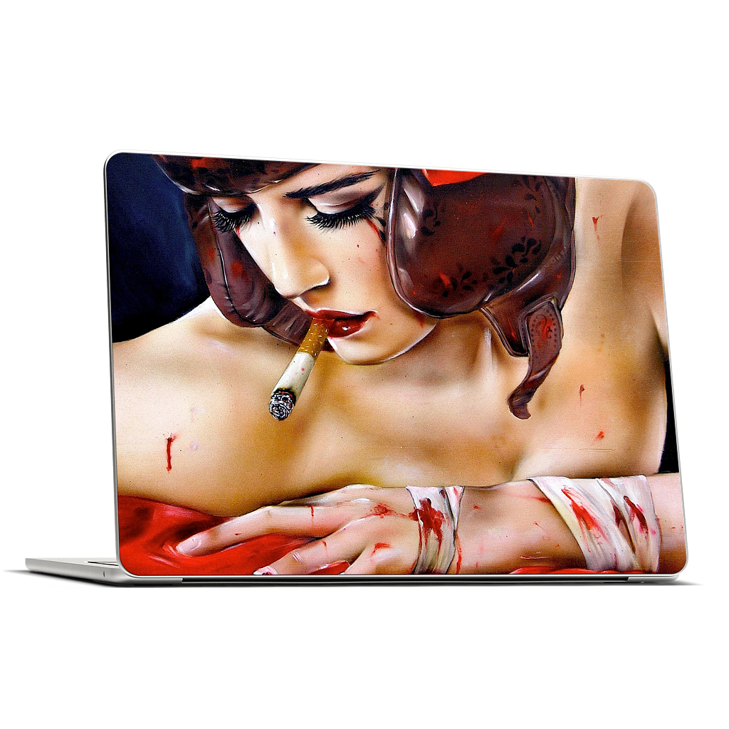 Bloody Knuckles MacBook Skin