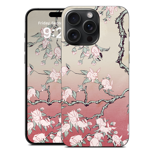 Bunny Blossom iPhone Skin