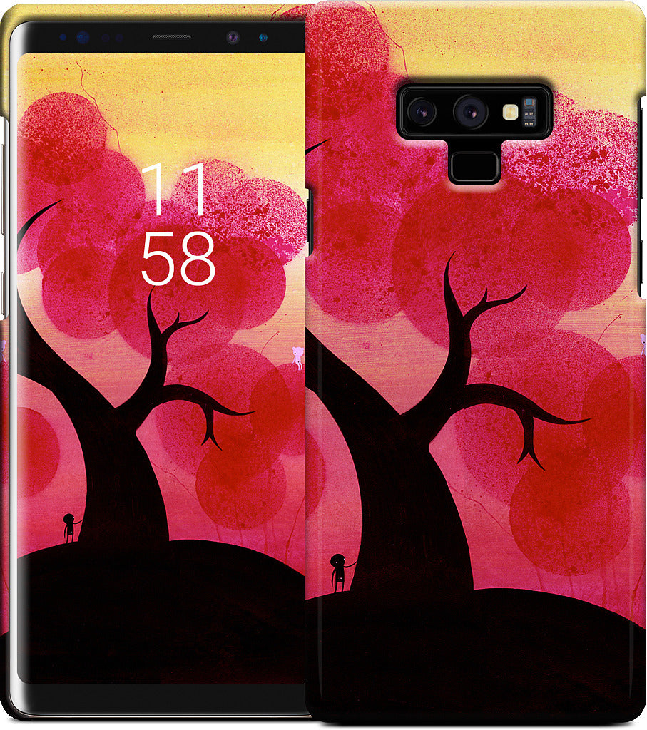 Red Blossoms Samsung Case
