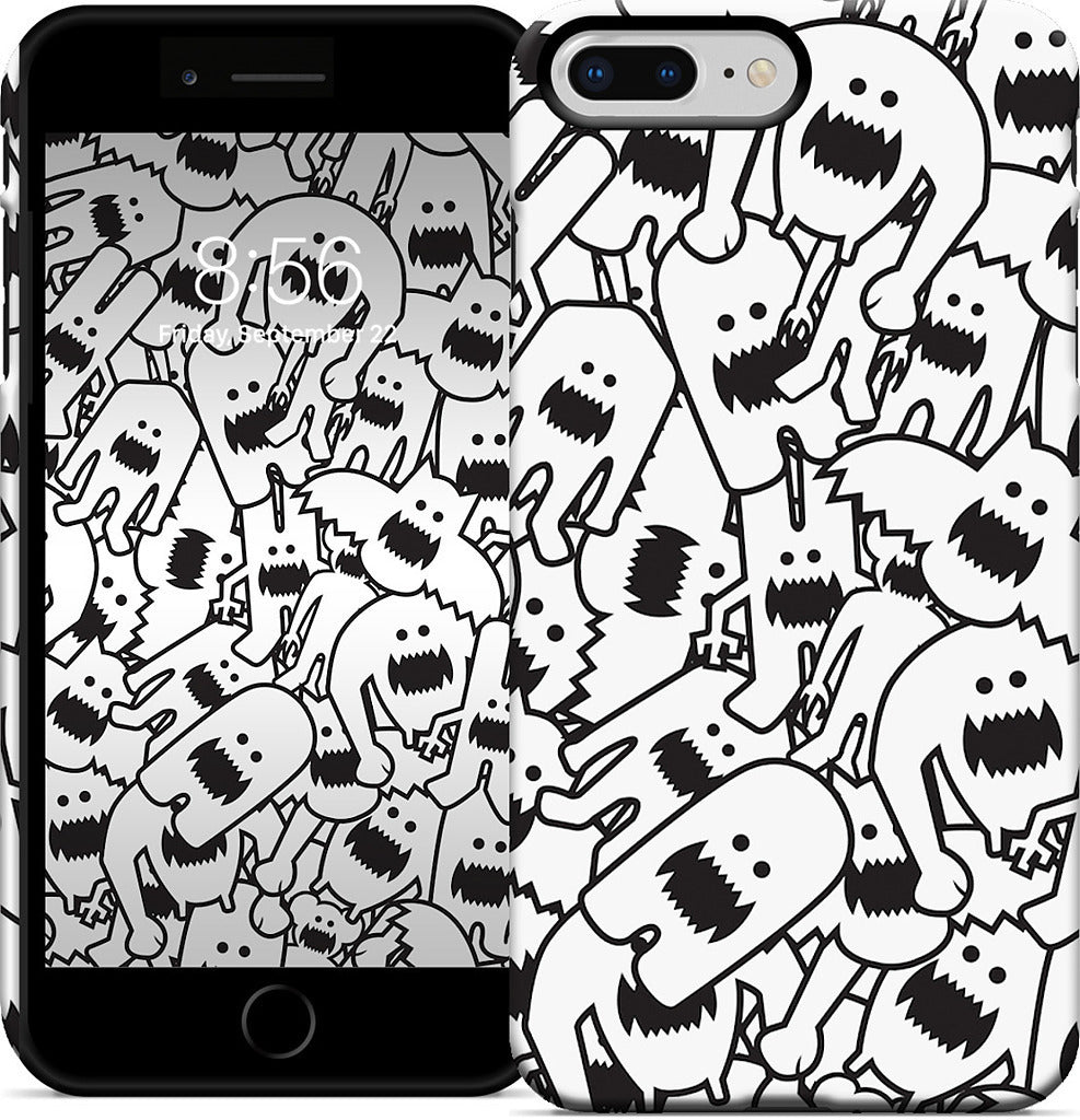 Monster Collage iPhone Case