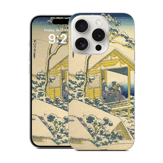Morning After the Snow at Koishikawa in Edo (Koishikawa yuki no ashita) iPhone Skin