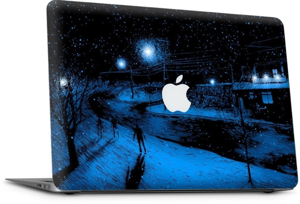 "i am a rabbit out of room" MacBook Skin