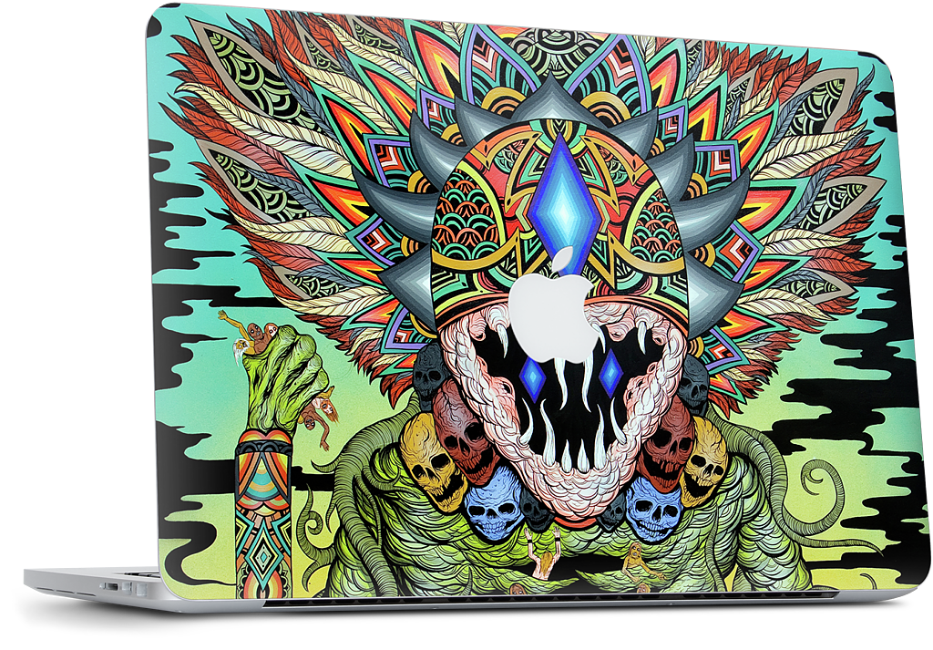 A Gleaming Destroyer MacBook Skin