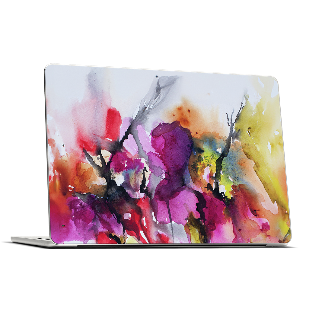Fallen Flowers MacBook Skin