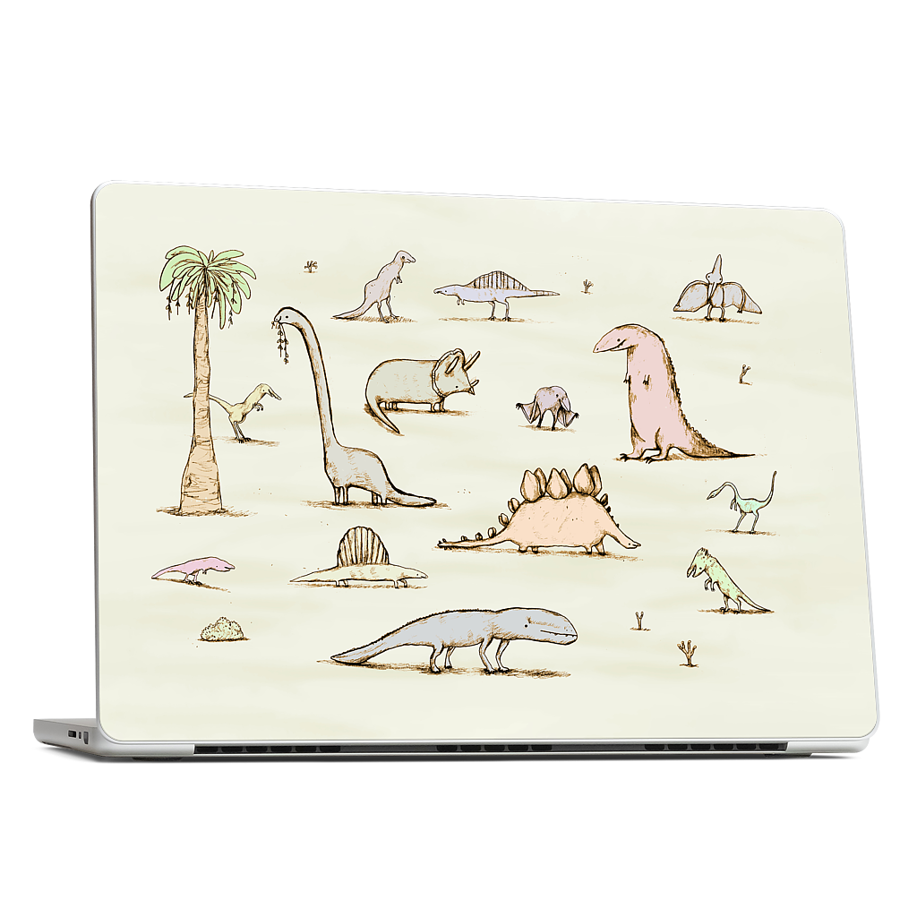 Dinosaurs MacBook Skin