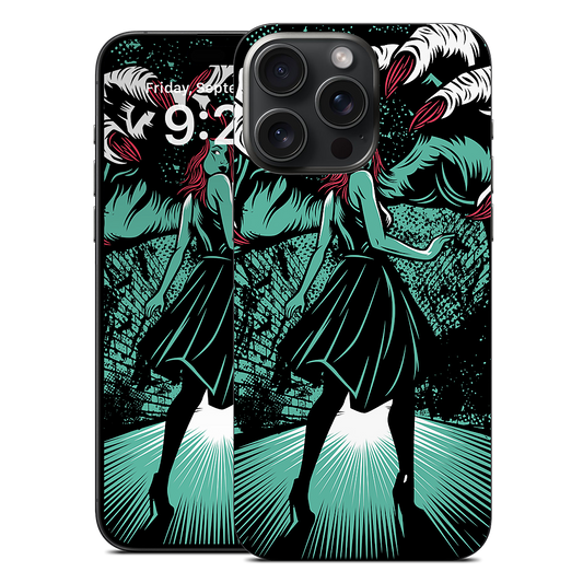 Molly vs The Zombie iPhone Skin