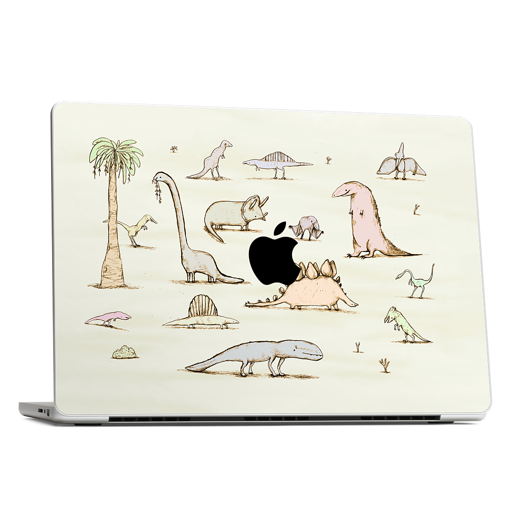 Dinosaurs MacBook Skin