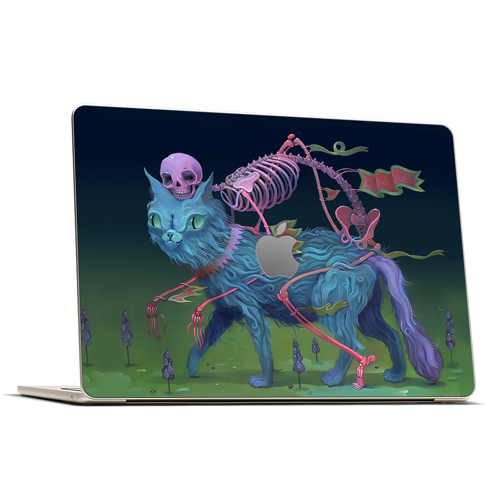 Bone Guide MacBook Skin