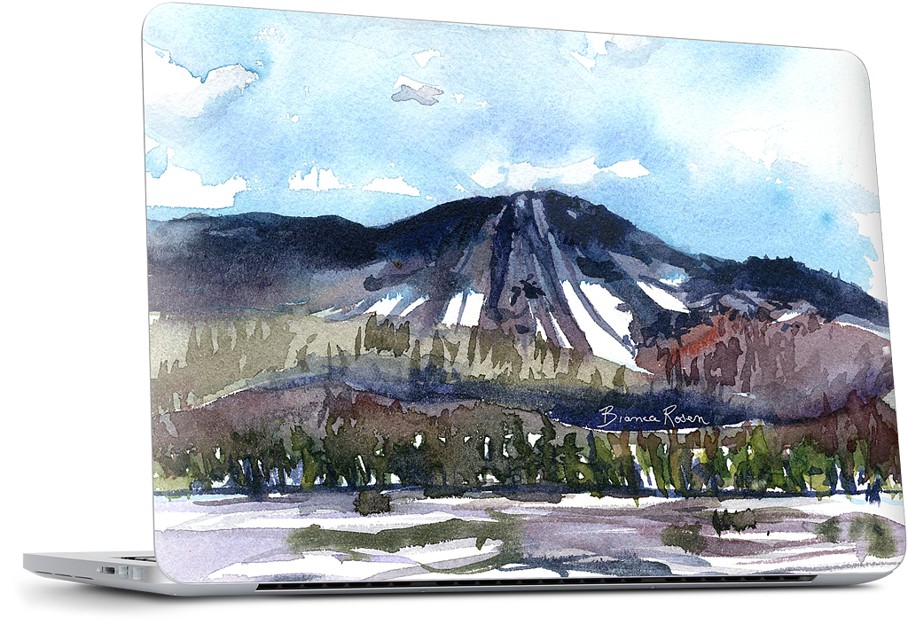 Ski Mountain MacBook Skin