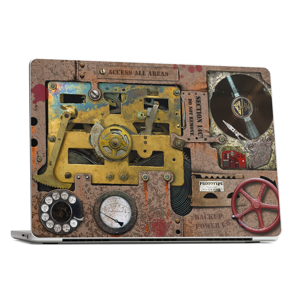 Steampunk MacBook Skin