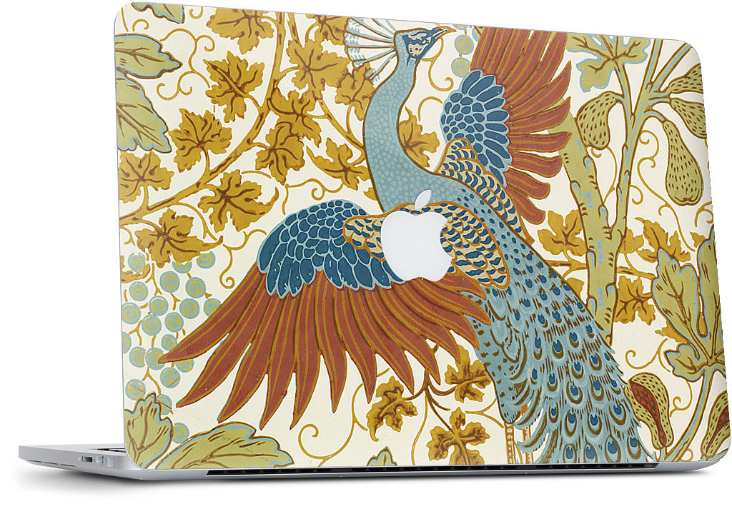 Fig and Peacock MacBook Skin
