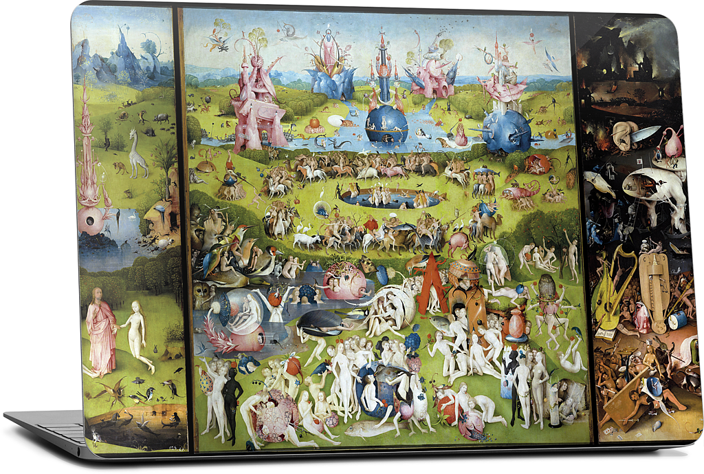 Garden of Earthly Delights MacBook Skin