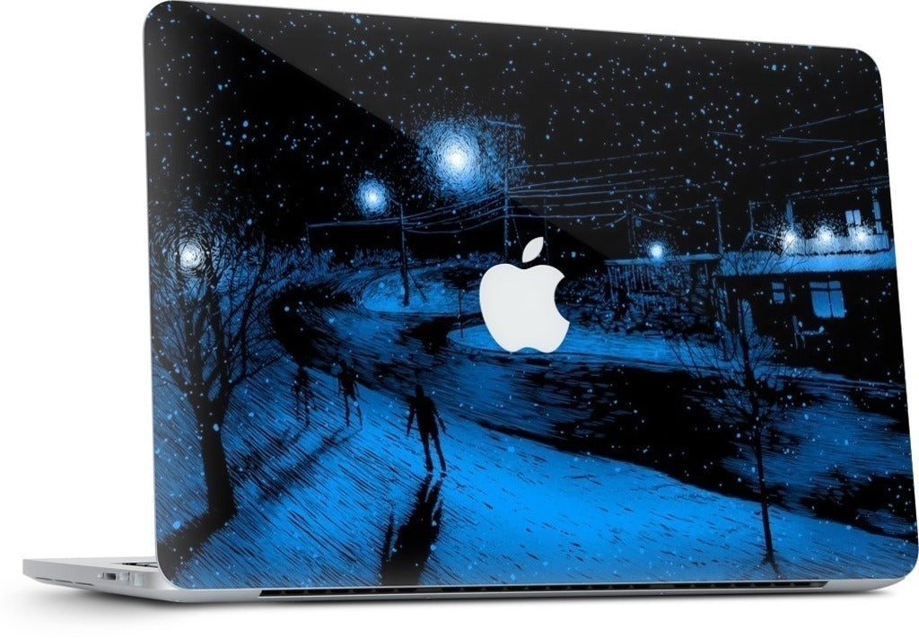 "i am a rabbit out of room" MacBook Skin