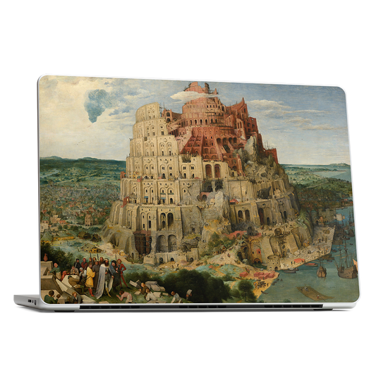 The Tower of Babel MacBook Skin