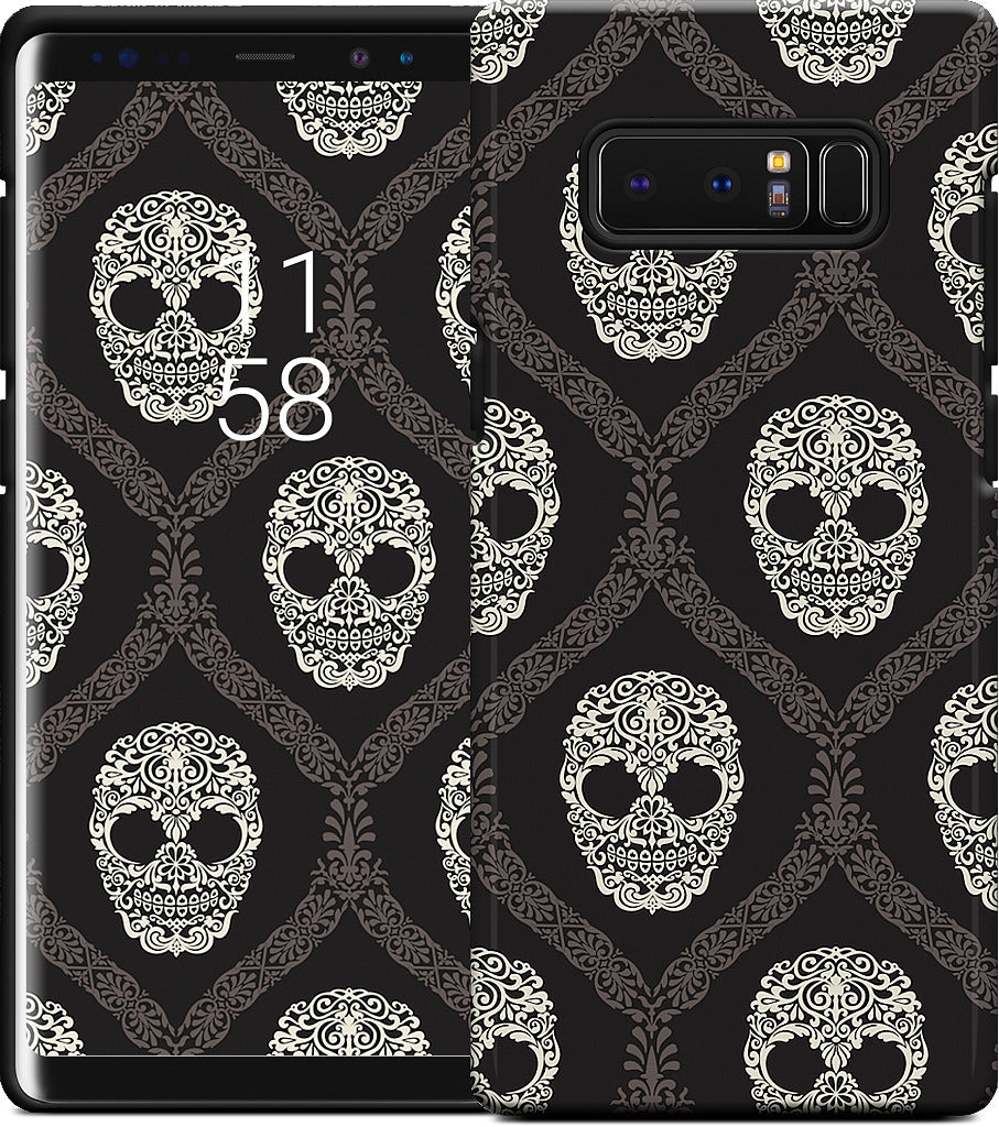 Skull Damask Samsung Case