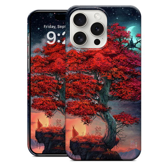 Light & Dark in Equal Parts iPhone Case