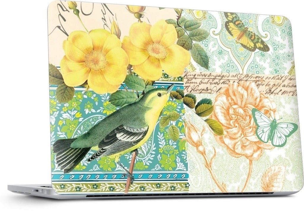 Yellow Bird MacBook Skin